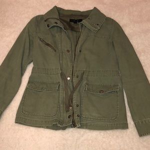 Women’s green jacket